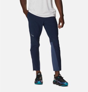 Navy Columbia Endless Trail Training Joggers Men's Pants | 28073QSBH