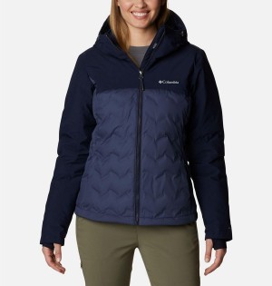 Navy Columbia Grand Trek II Women's Puffer Jacket | 87526JVMS