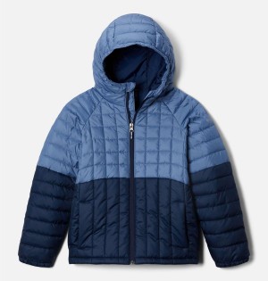 Navy Columbia Humphrey Hills Puffer Kids' Jacket | 23096CUWF