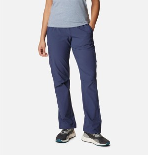 Navy Columbia Leslie Falls Women's Pants | 05816TKSQ