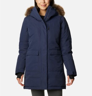 Navy Columbia Little Si Insulated Women's Coats | 28057TCNH