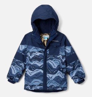 Navy Columbia Mighty Mogul II Insulated Kids' Jacket | 16348MQTK