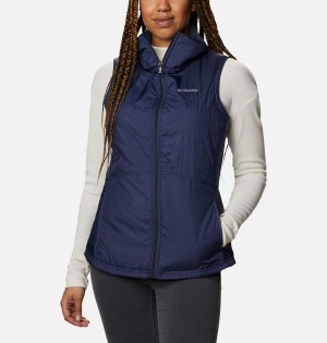 Navy Columbia Mix It Around II Women's Vest | 09314WEMN