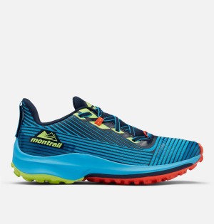 Navy Columbia Montrail Trinity AG Trail Running Men's Sneakers | 01562GFQU