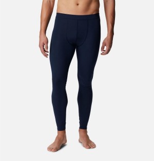 Navy Columbia Omni Heat Infinity Baselayer Tights Men's Pants | 56789FORT