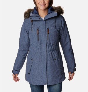 Navy Columbia Payton Pass Interchange Women's Coats | 98023ZLGE