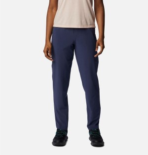 Navy Columbia Pleasant Creek Core Women's Pants | 91523FMPW