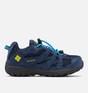 Navy Columbia Redmond Waterproof Kids' Sneakers | 52703JUPF