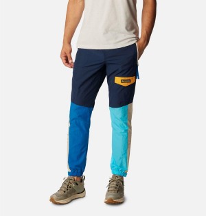 Navy Columbia Riptide Retro Men's Pants | 03798ZHEK