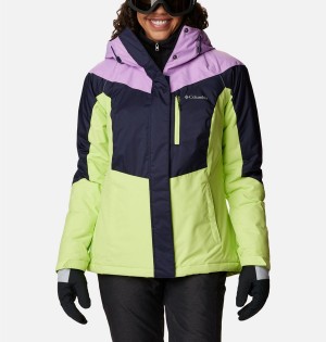 Navy Columbia Rosie Run Insulated Women's Ski Jacket | 14508XFAM