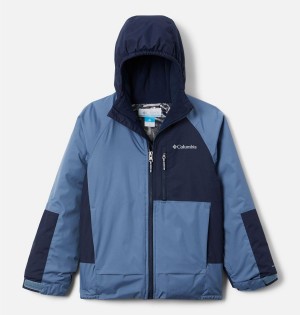 Navy Columbia Snow Problem Kids' Jacket | 92763SIUA