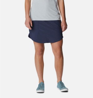 Navy Columbia Summerdry Women's Skirts | 64025DJPI