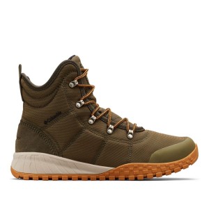 Olive Columbia Fairbanks Omni Heat Men's Boots | 53708TALJ