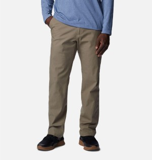 Olive Columbia Flex ROC Men's Pants | 70956DPJU