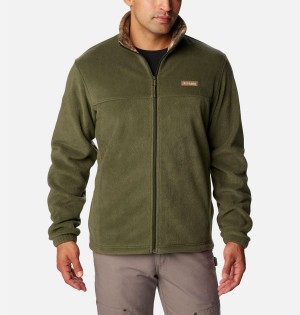 Olive Columbia PHG Men's Fleece Jacket | 01647BJMN