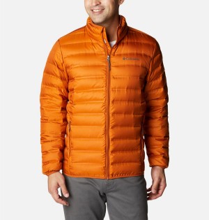 Orange Columbia Lake 22 Insulated Men's Puffer Jacket | 60827KMOX