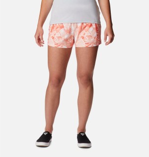 Orange Columbia PFG Tidal II Women's Shorts | 27930RNEX