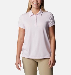 Pink Columbia Birdie Golf Polo Women's T-Shirt | 45697SRAE