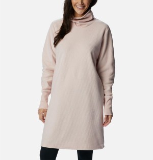 Pink Columbia Boundless Trek Fleece Women's Dress | 98714XASU