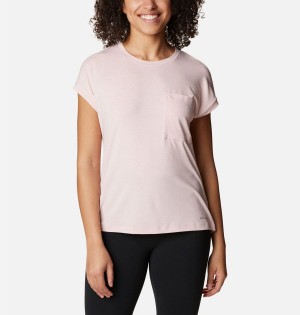 Pink Columbia Boundless Trek Women's T-Shirt | 34601KFXL