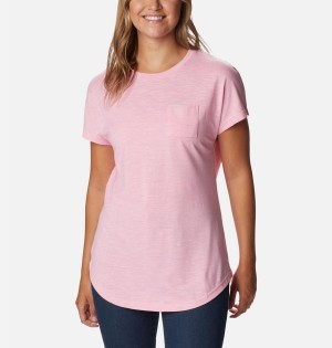 Pink Columbia Cades Cape Women's T-Shirt | 65284CAQK