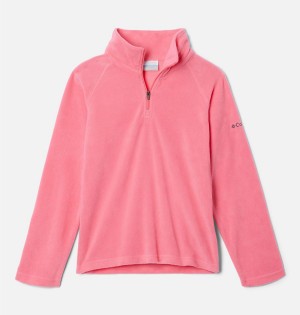 Pink Columbia Glacial 1/4 Zip Pullover Kids' Fleece | 50174CKMQ