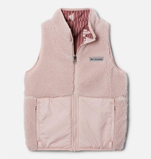 Pink Columbia Hakatai Reversible Kids' Vest | 75482ARJP