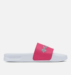 Pink Columbia Hood River Slide Women's Sandals | 46128DOFV