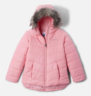 Pink Columbia Katelyn Crest II Hooded Kids' Jacket | 32975ZDNJ