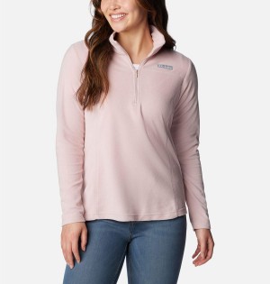 Pink Columbia Lake Aloha Half Zip Fleece Women's Pullover | 52493IOJG