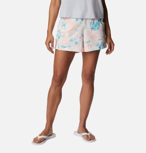 Pink Columbia PFG Super Slack Water Stretch Water Women's Shorts | 64139HIYQ