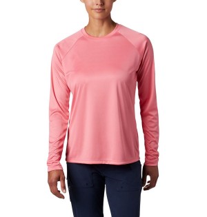 Pink Columbia PFG Tidal II Long Sleeve Women's T-Shirt | 75903VTSR