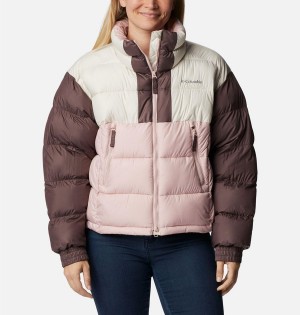 Pink Columbia Pike Lake II Cropped Women's Puffer Jacket | 96134JYBM