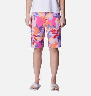 Pink Columbia Pleasant Creek Board Women's Shorts | 93012SAUQ