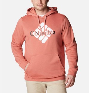 Pink Columbia Trek Men's Hoodie | 13862LBJC