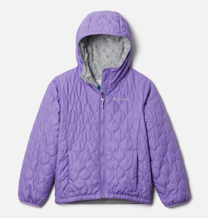 Purple Columbia Bella Plush Kids' Jacket | 41873ACZG