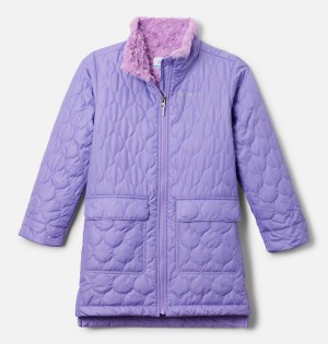 Purple Columbia Bella Plush Novelty Kids' Jacket | 13520AEPF