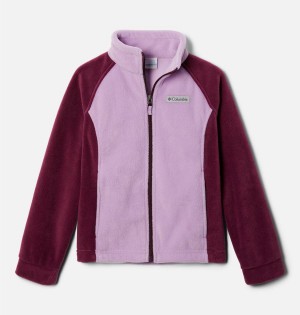 Purple Columbia Benton Springs Fleece Kids' Jacket | 74035ZFDS