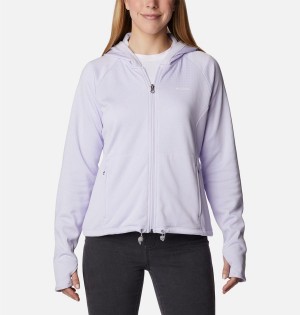 Purple Columbia Boundless Trek Grid Women's Fleece Jacket | 53047SNRF