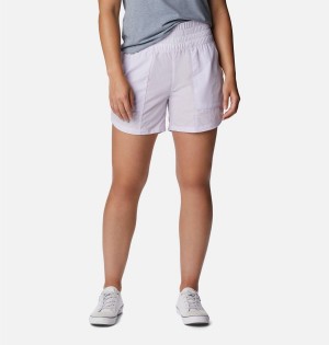 Purple Columbia Boundless Trek Women's Shorts | 62804FVPZ