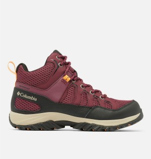 Purple Columbia Granite Trail Mid Waterproof Women's Hiking Shoes | 47061HODQ