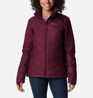 Purple Columbia Heavenly Women's Puffer Jacket | 71692ZEKJ