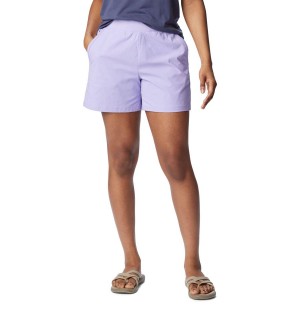 Purple Columbia Leslie Falls Women's Shorts | 41670VLDN