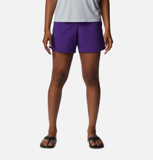 Purple Columbia PFG Backcast Water Women's Shorts | 53087UFOD