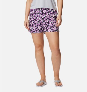 Purple Columbia PFG Super Backcast Water Women's Shorts | 65497BPJU