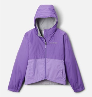 Purple Columbia Rain-Zilla Kids' Jacket | 16974QPAT