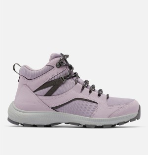 Purple Columbia Re-Peak Mid Women's Hiking Shoes | 06724RPYX