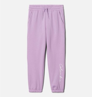 Purple Columbia Trek II Joggers Kids' Pants | 74513SREA