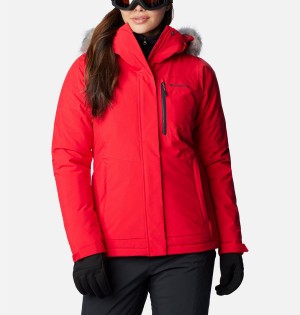 Red Columbia Ava Alpine Insulated Women's Ski Jacket | 20915JYDO