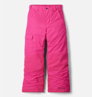 Red Columbia Bugaboo II Insulated Ski Kids' Pants | 46731QKEP